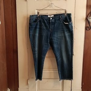 Gap Button fly boyfriend jeans